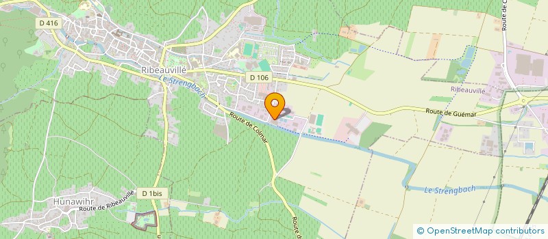 localisation de l'entreprise MS CONSEILS à RIBEAUVILLE
