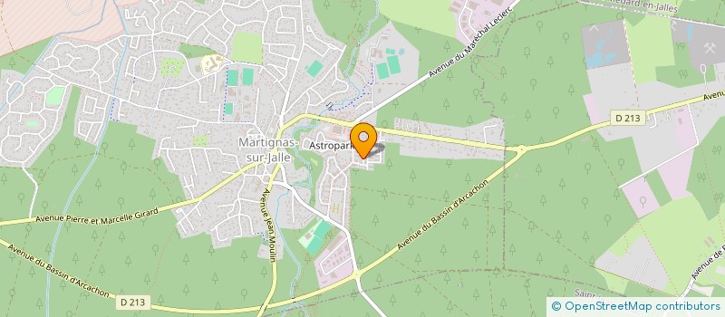 localisation de l'entreprise MS CONSEILS  MARTIGNAS-SUR-JALLE