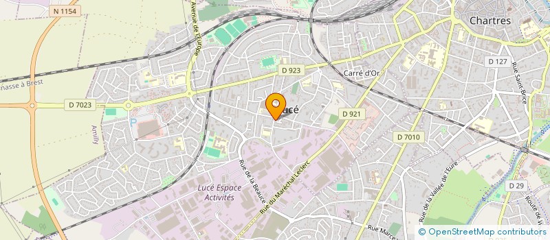 localisation de l'entreprise MS CONSEILS à LUCE
