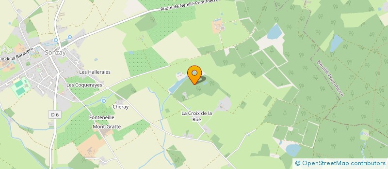 localisation de l'entreprise MS CONSEILS & GESTION  SONZAY