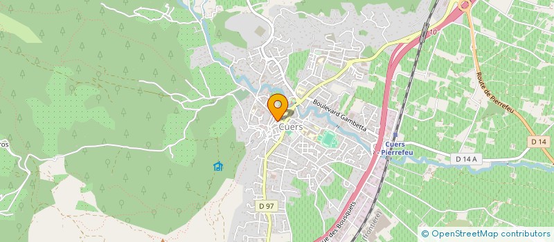 localisation de l'entreprise MS CONSTRUCTION  CUERS