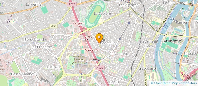 localisation de l'entreprise MS CONSTRUCTION à TOULOUSE