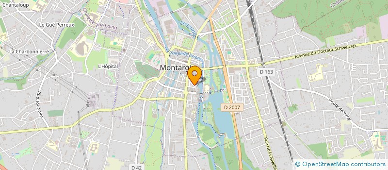 localisation de l'entreprise MS CONSTRUCTION  MONTARGIS