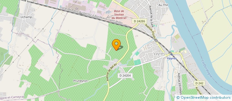localisation de l'entreprise MS CONSTRUCTION à VAYRES