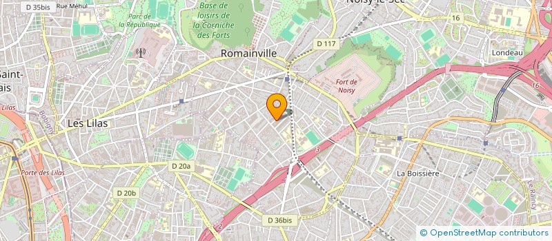 localisation de l'entreprise MS CONSULTING  ROMAINVILLE