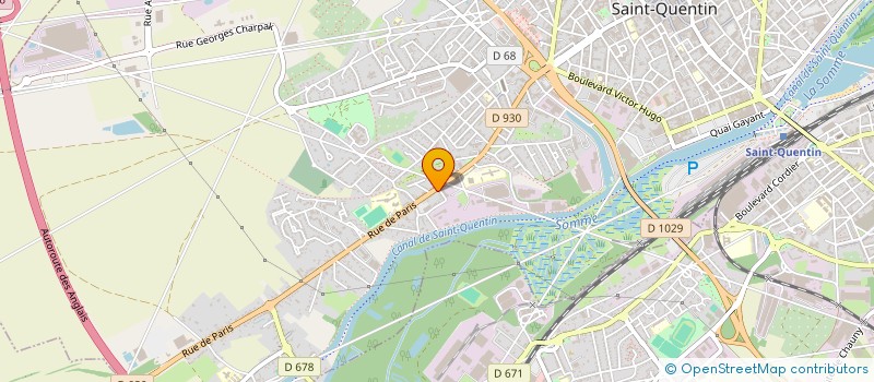 localisation de l'entreprise MS CONTROLE  SAINT-QUENTIN