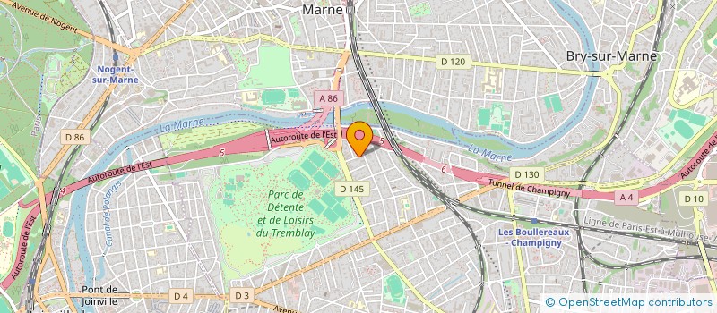 localisation de l'entreprise MS CONTROLES AUTOMATISMES à CHAMPIGNY-SUR-MARNE