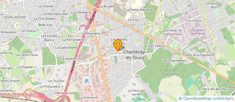 localisation de l'entreprise MS CONTRUCTION RENOVATION  CHAMBRAY-LES-TOURS