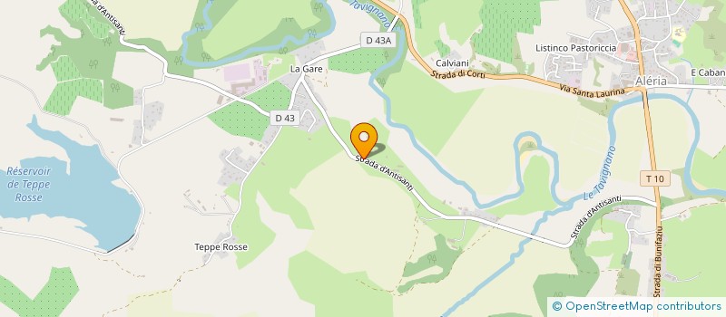 localisation de l'entreprise MS CORSE CONSEIL à ANTISANTI
