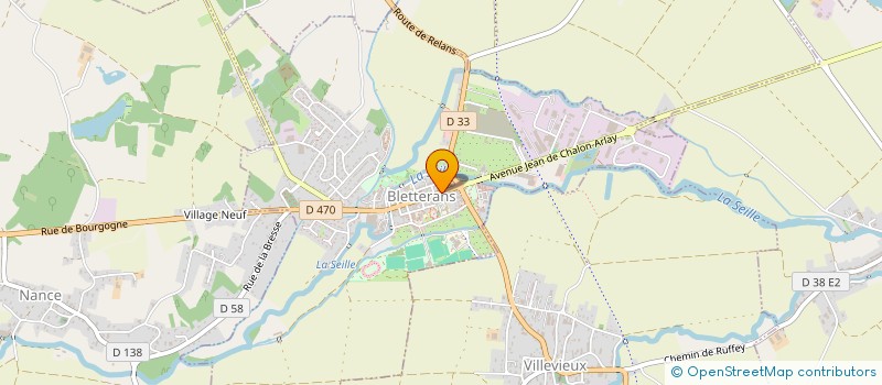 localisation de l'entreprise MS COUP' à BLETTERANS