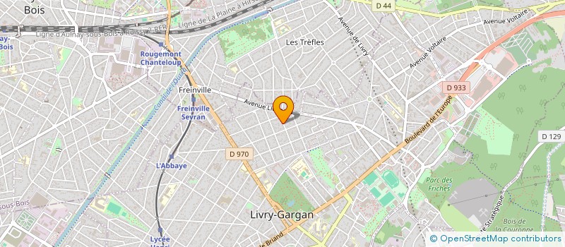 localisation de l'entreprise MS COURTAGE  LIVRY GARGAN