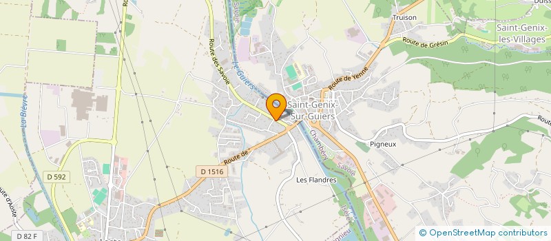 localisation de l'entreprise MS COURTIERS CONSEILS  AOSTE