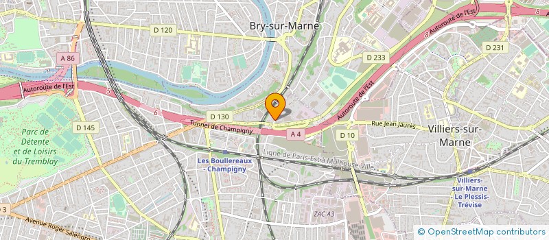 localisation de l'entreprise MS DALLAGE à CHAMPIGNY-SUR-MARNE