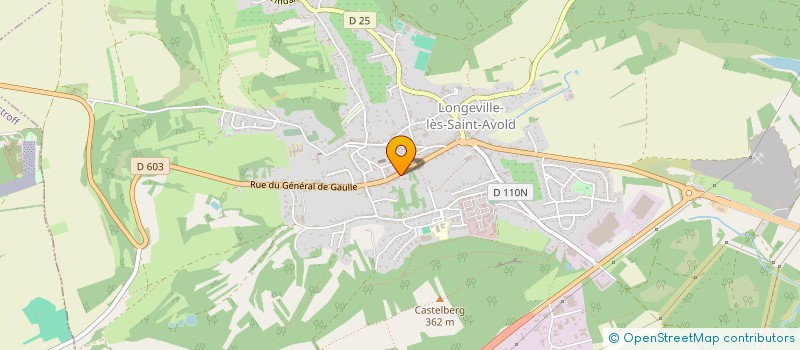 localisation de l'entreprise MS DECOR  FAULQUEMONT