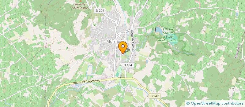 localisation de l'entreprise MS DEMOULIN  MORMOIRON