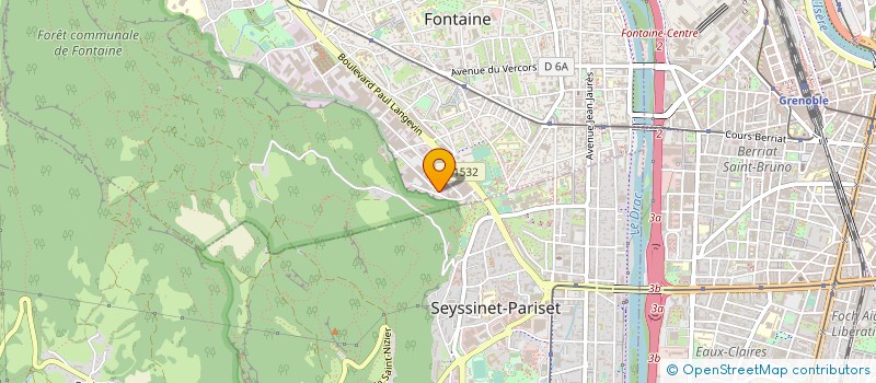 localisation de l'entreprise MS DEPANNAGE ET REMORQUAGE à FONTAINE