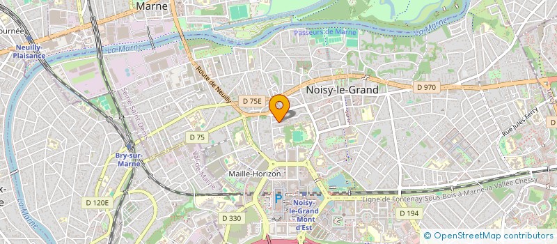 localisation de l'entreprise MS DERATISEUR  NOISY-LE-GRAND