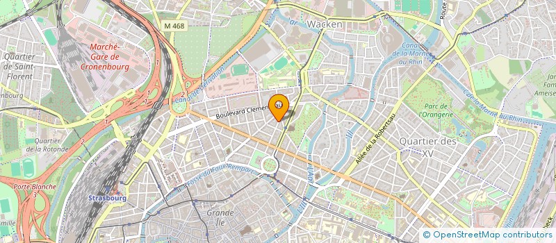 localisation de l'entreprise MS DESIGN à STRASBOURG