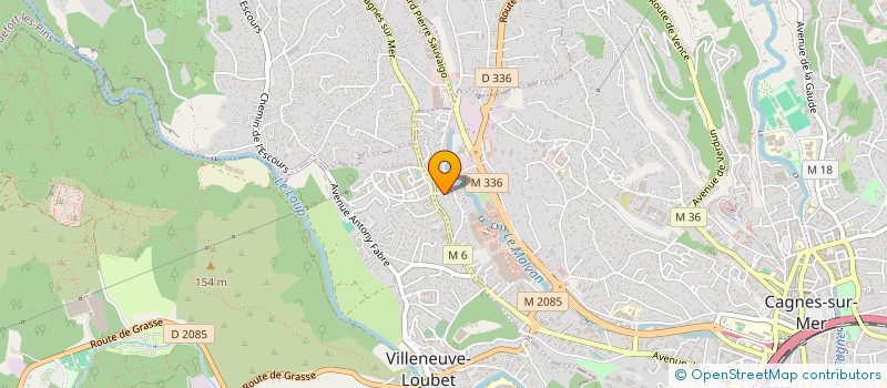 localisation de l'entreprise MS DIGITAL SOLUTIONS à CAGNES-SUR-MER