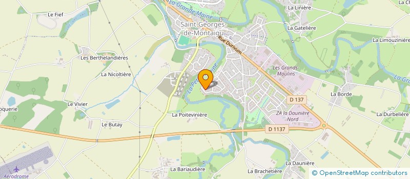 localisation de l'entreprise MS DUFOUR à MONTAIGU-VENDEE