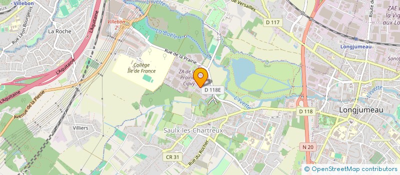 localisation de l'entreprise MS ECOCONSEIL à SAULX-LES-CHARTREUX