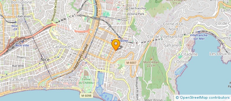 localisation de l'entreprise MS ELECTRICITE à NICE