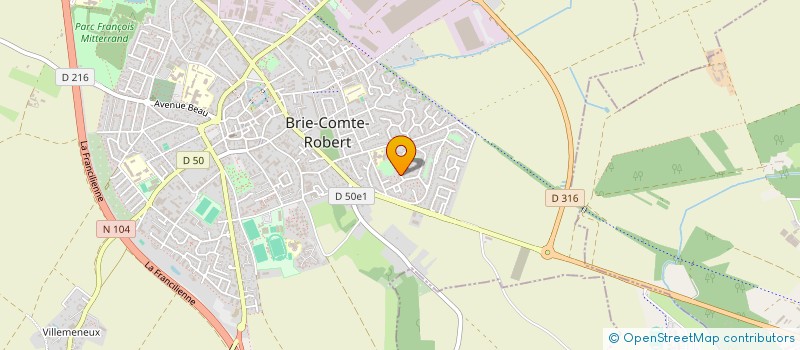 localisation de l'entreprise MS ELECTRICITE à BRIE-COMTE-ROBERT