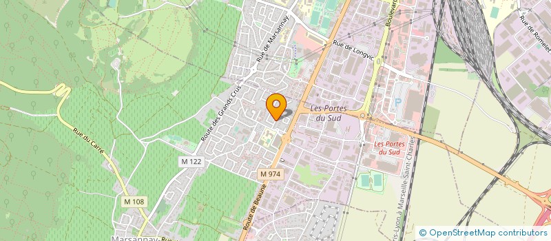 localisation de l'entreprise MS ENERGIE à MARSANNAY-LA-COTE