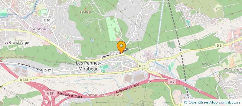 localisation de l'entreprise MS ENERGIES à LES PENNES-MIRABEAU