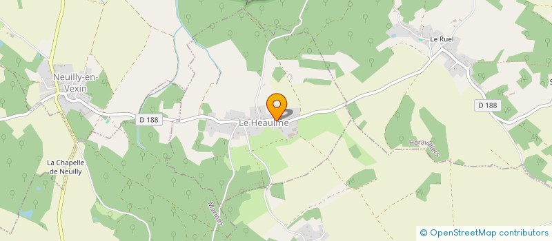 localisation de l'entreprise MS ET ASSOCIES  LE HEAULME