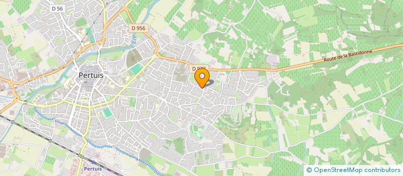 localisation de l'entreprise MS ET B  PERTUIS