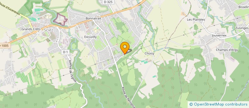 localisation de l'entreprise MS ETANCHEITE  SCIEZ