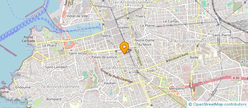 localisation de l'entreprise MS EXCLUSIV CONSEIL  MARSEILLE