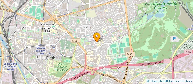 localisation de l'entreprise MS EXPRESS à SAINT-DENIS