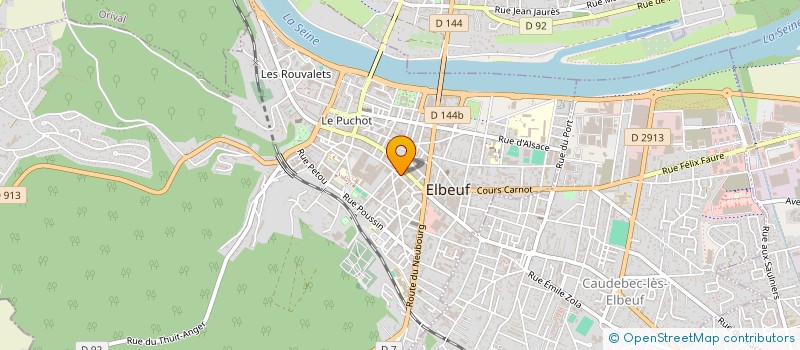 localisation de l'entreprise MS FARELA  ELBEUF