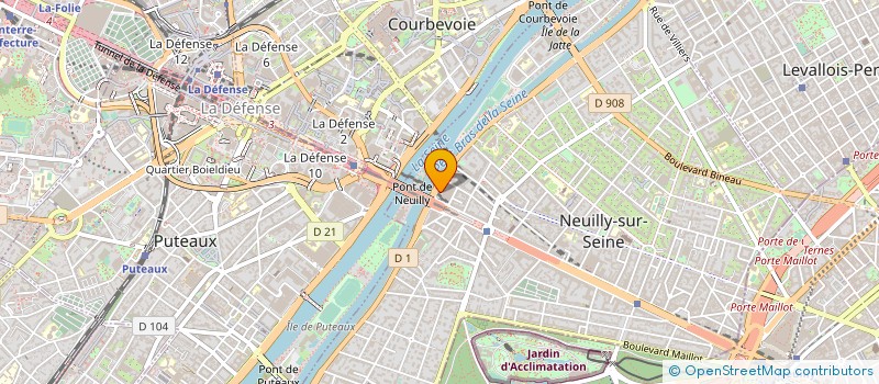 localisation de l'entreprise MS FINANCE à NEUILLY-SUR-SEINE
