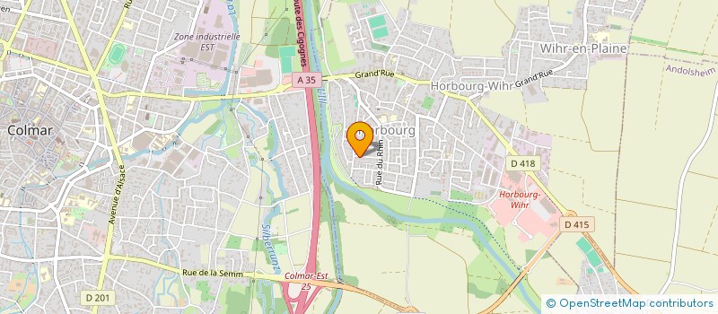 localisation de l'entreprise MS FINANCE  MARCKOLSHEIM