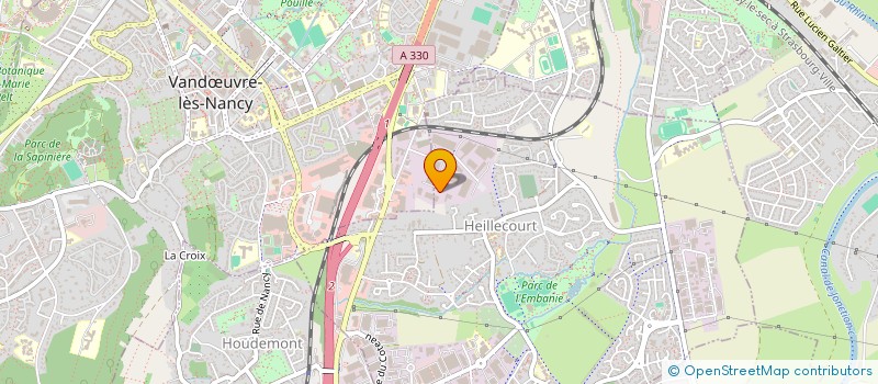 localisation de l'entreprise MS FINANCE  HEILLECOURT