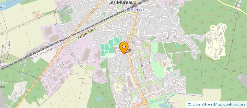 localisation de l'entreprise MS FLUIDE à LES MUREAUX