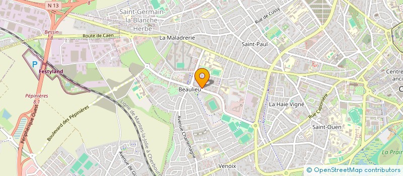 localisation de l'entreprise MS FOOTBALL MANAGEMENT à CAEN