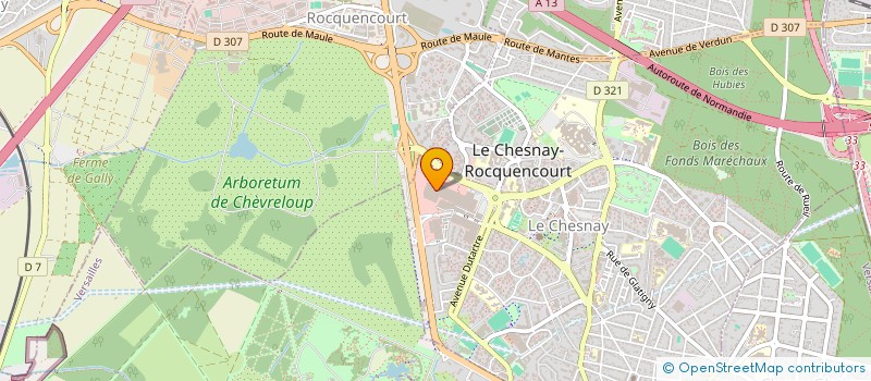 localisation de l'entreprise MS GOURMAND 2 à LE CHESNAY-ROCQUENCOURT