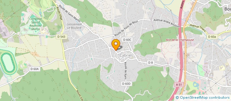 localisation de l'entreprise MS GROUPE  LAMBESC