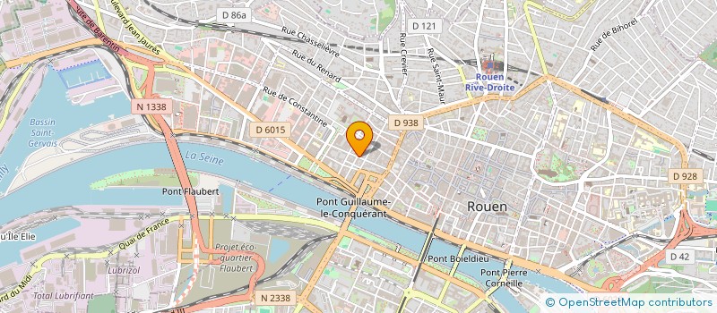 localisation de l'entreprise MS GROUPE à ROUEN