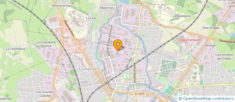 localisation de l'entreprise MS GROUPEMENT EMPLOYEUR  BOURG-EN-BRESSE