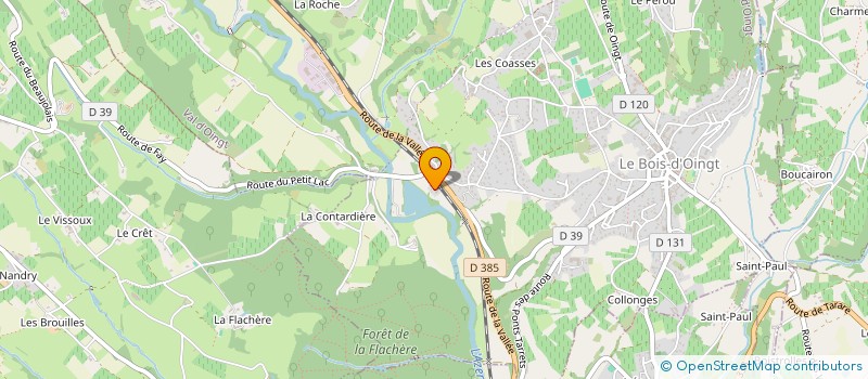 localisation de l'entreprise MS-HOLDING  VAL D'OINGT