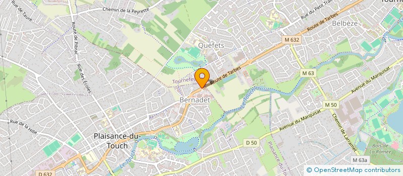 localisation de l'entreprise MS IMMO  PLAISANCE-DU-TOUCH