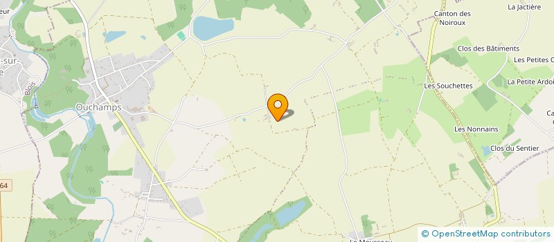 localisation de l'entreprise MS IMMO  LE CONTROIS-EN-SOLOGNE