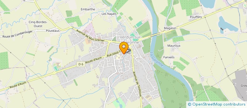 localisation de l'entreprise MS IMMO  VERDUN-SUR-GARONNE