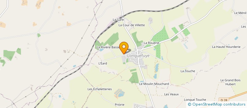 localisation de l'entreprise MS IMMO  GENNES-LONGUEFUYE