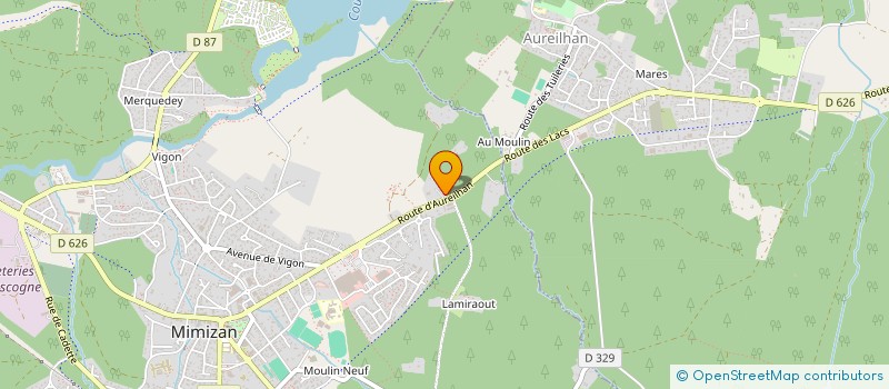 localisation de l'entreprise MS IMMO  MIMIZAN